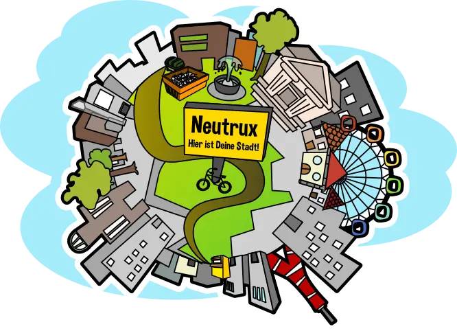 Example of an own regional waste planet