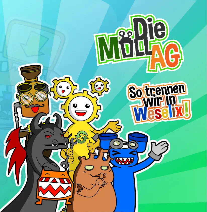 Cover of Weselix mini activity booklet